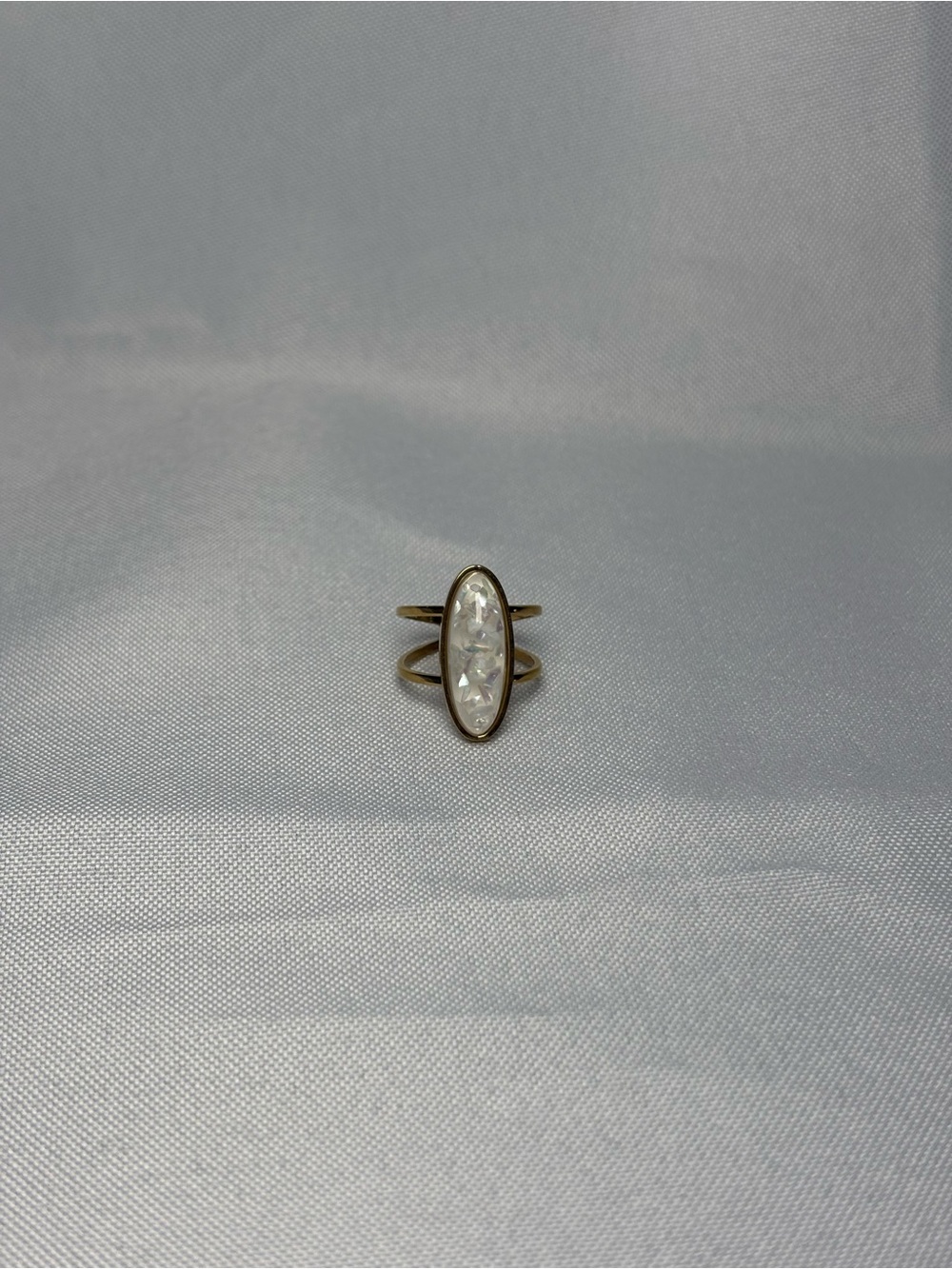 NEW Gold-Tone Open Ring with pendent
